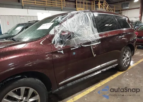 2013 Infiniti Jx35 z USA, uszkodzony, nr VIN 5N1AL0MM3DC302472